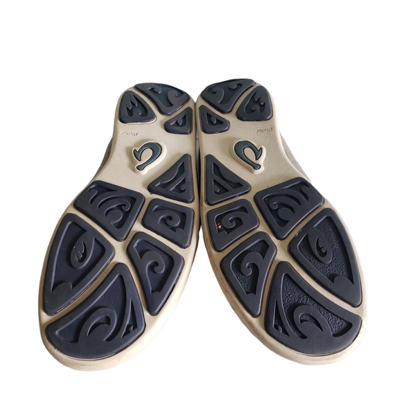 OLUKAI Men's Nohea Lole Slip-On Tan Size 10 - Picture 8 of 8